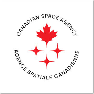 Canadian Space Agency Logo Posters and Art